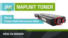 Návod k plnění tonerů Xerox Phaser 6600 / Workcentre 6605