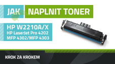 Návod k plnění tonerů HP 220A a HP 220X