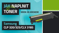 Návod k plnění tonerů Samsung CLP 320/325/ CLX 3185