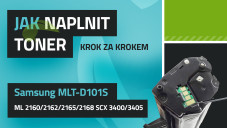 Návod k plnění tonerů Samsung ML 2160/2162/2165/2168 SCX 3400/3405