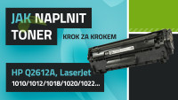 Návod k plnění tonerů HP Q2612A 