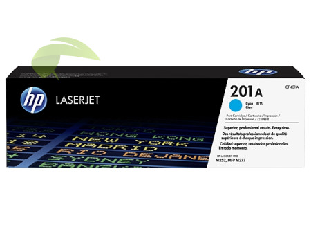 Toner HP 201A, CF401A originální cyan, LaserJet M252/M274/M277