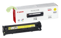 Toner Canon CRG-716Y originální žlutá, i-SENSYS LBP5050/MF8030/MF8050/MF8080Cw