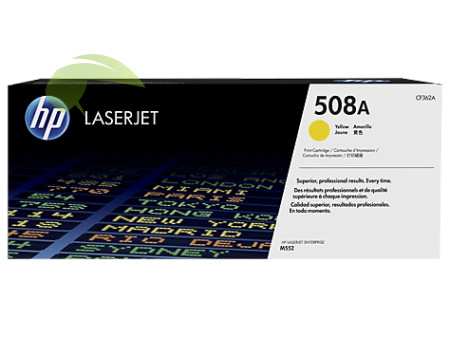 Toner HP 508A, CF362A originální žlutý, LaserJet M552/M553/M577