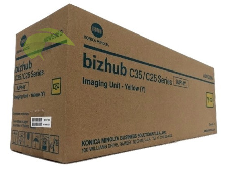 Zobrazovací válec pro Konica Minolta IUP-14Y, A0WG08J originální žlutá, bizhub C35/C35P