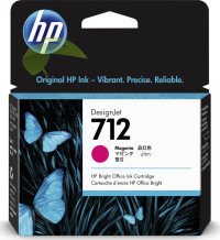 HP 3ED68A, HP 712 originální náplň magenta, DesignJet T230/T250/ T630/T650