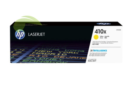 Toner HP 410X, CF412X originální žlutý, LaserJet M377/M452/M477