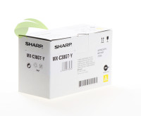 Toner Sharp MX-C30GT-Y, originální žlutý, MX-C250/MX-C300/MX-C301