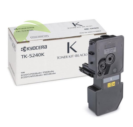 Toner Kyocera TK-5240K originální černý, ECOSYS M5526/P5026