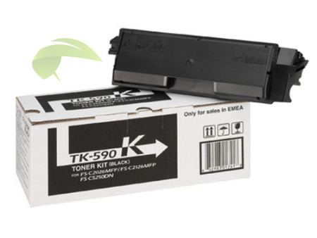 Toner Kyocera TK-590K originální černý, ECOSYS M6026cdn/M6526cdn/P6026cdn, FS-C2026MFP