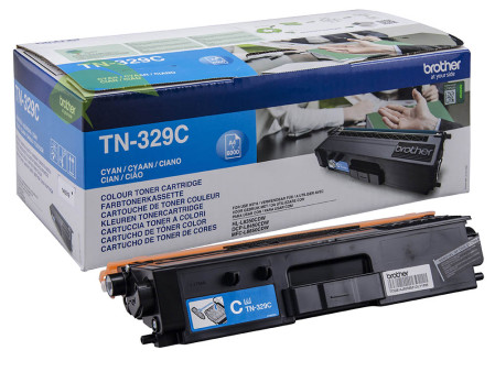 Toner Brother TN-329C originální cyan, DCP-L8450CDW/HL-L8350CDW/MFC-L8850CDW