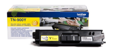 Toner Brother TN-900Y originální žlutý, HL-L9200CDWT/MFC-L9550CDW/MFC-L9550CDWT