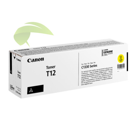 Toner Canon T12 žlutý originální, 5095C006, Canon i-SENSYS X C1333P/X C1333i/X C1333iF