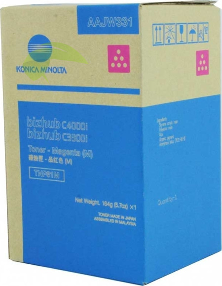 Konica Minolta TNP81M, TNP-81M, AAJW351 originální magenta toner, bizhub C3300i/C4000i