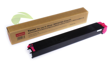 Sharp MX-23GTMA kompatibilní toner magenta, Sharp MX-2010U/MX-2310U/MX-2314N/MX-2614N/MX-3111U